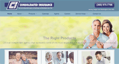 Desktop Screenshot of consolidated-insurance-services.com